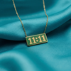11:11 Angel Number Bar Necklace