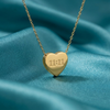 11:11 Angel Number Heart Necklace
