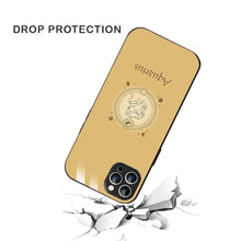 Bornstud Zodiac Aquarius printed Case for iPhone 12 Pro -Yellow - Bornstud