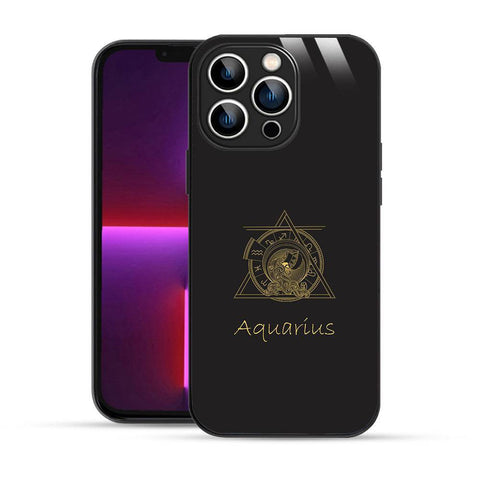 Bornstud Zodiac Aquarius Printed Case for iPhone 13 Pro Max - Bornstud