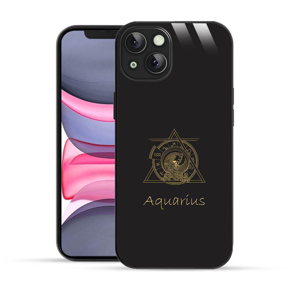 Bornstud Zodiac Aquarius Printed Case for iPhone 14 Plus - Bornstud