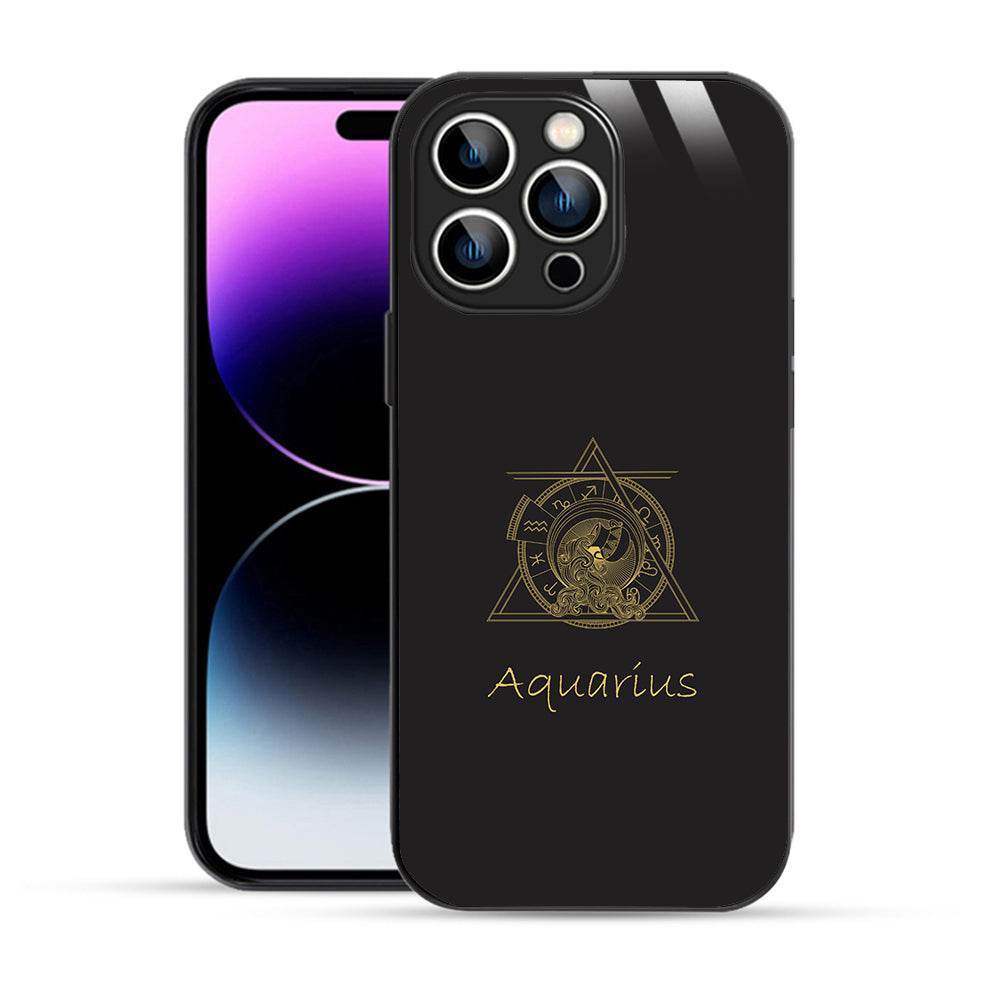 Bornstud Zodiac Aquarius Printed Case for iPhone 14 Pro Max - Bornstud
