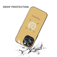 Bornstud Zodiac Aquarius printed Case for iPhone 14 Pro -Yellow - Bornstud