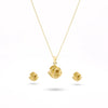 Golden Fold Pendant Set