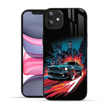 Bornstud 2D Glass Printed Car iPhone 11 Back Cover - Stylish & Durable Case - Bornstud