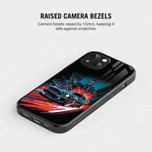 Bornstud 2D Glass Printed Car iPhone 15 Back Cover - Stylish & Durable Case - Bornstud