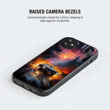 Bornstud 2D Glass Printed Car iPhone 11 Back Cover - Sleek & Tough Mobile Case - Bornstud