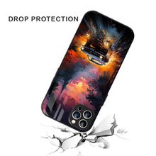 Bornstud 2D Glass Printed Car iPhone 12 Pro Back Cover - Sleek & Tough Mobile Case - Bornstud