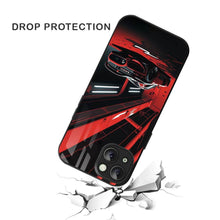 Bornstud 2D Glass Car Print iPhone Back Cover - Sleek & Protective Case - Bornstud