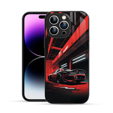 Bornstud 2D Glass Car Print iPhone Back Cover - Sleek & Protective Case - Bornstud