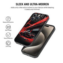 Bornstud 2D Glass Printed Car iPhone 15 Pro Back Cover – Stylish & Tough Design - Bornstud