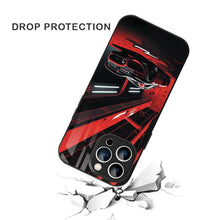 Bornstud Premium 2D Glass Printed Car iPhone 15 Pro Max Back Cover – Sleek & Sturdy - Bornstud