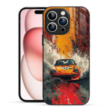 Bornstud 2D Glass Printed Car iPhone 15 Pro Max Case – Style That Stands Out, Protection That Lasts - Bornstud