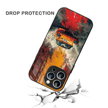 Bornstud 2D Glass Printed Car iPhone 15 Pro Max Case – Style That Stands Out, Protection That Lasts - Bornstud