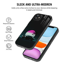 Bornstud 2D Glass Car Design iPhone Back Cover – Elegant & Protective - Bornstud