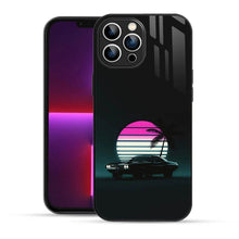Bornstud 2D Glass Car Design iPhone Back Cover – Elegant & Protective - Bornstud