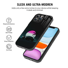 Bornstud 2D Glass Car Design iPhone Back Cover – Elegant & Protective - Bornstud