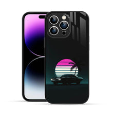 Bornstud 2D Glass Car Design iPhone Back Cover – Elegant & Protective - Bornstud