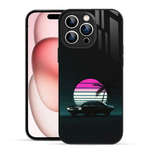 Bornstud 2D Glass Car Design iPhone Back Cover – Elegant & Protective - Bornstud