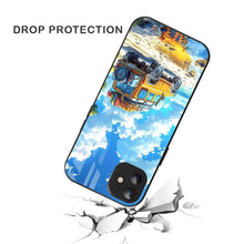 Bornstud 2D Glass Jeep Design iPhone Back Cover – Elegant & Protective - Bornstud