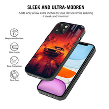 Bornstud 2D Glass MUSTANG-001 Print iPhone 14 Plus Back Cover – Sleek & Strong - Bornstud