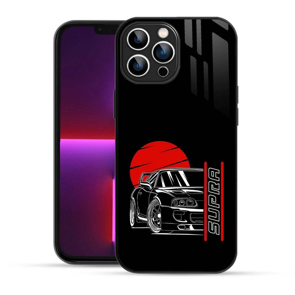 Bornstud Premium 2D Glass Supra Design iPhone 13 Pro Max Case – Bold Style - Bornstud