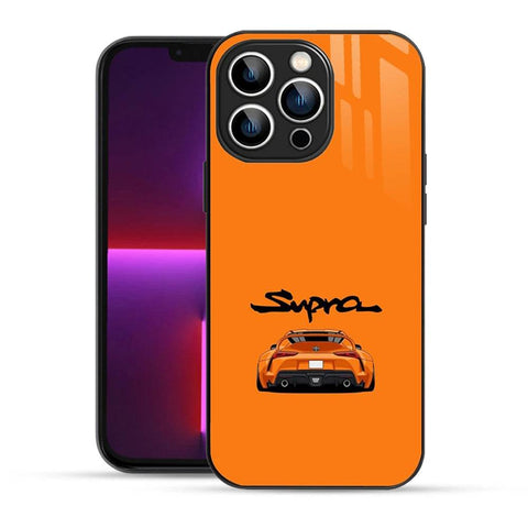Bornstud 2D Glass SUPRA 002 Print iPhone 13 Pro Cover – Bold & Protected - Bornstud