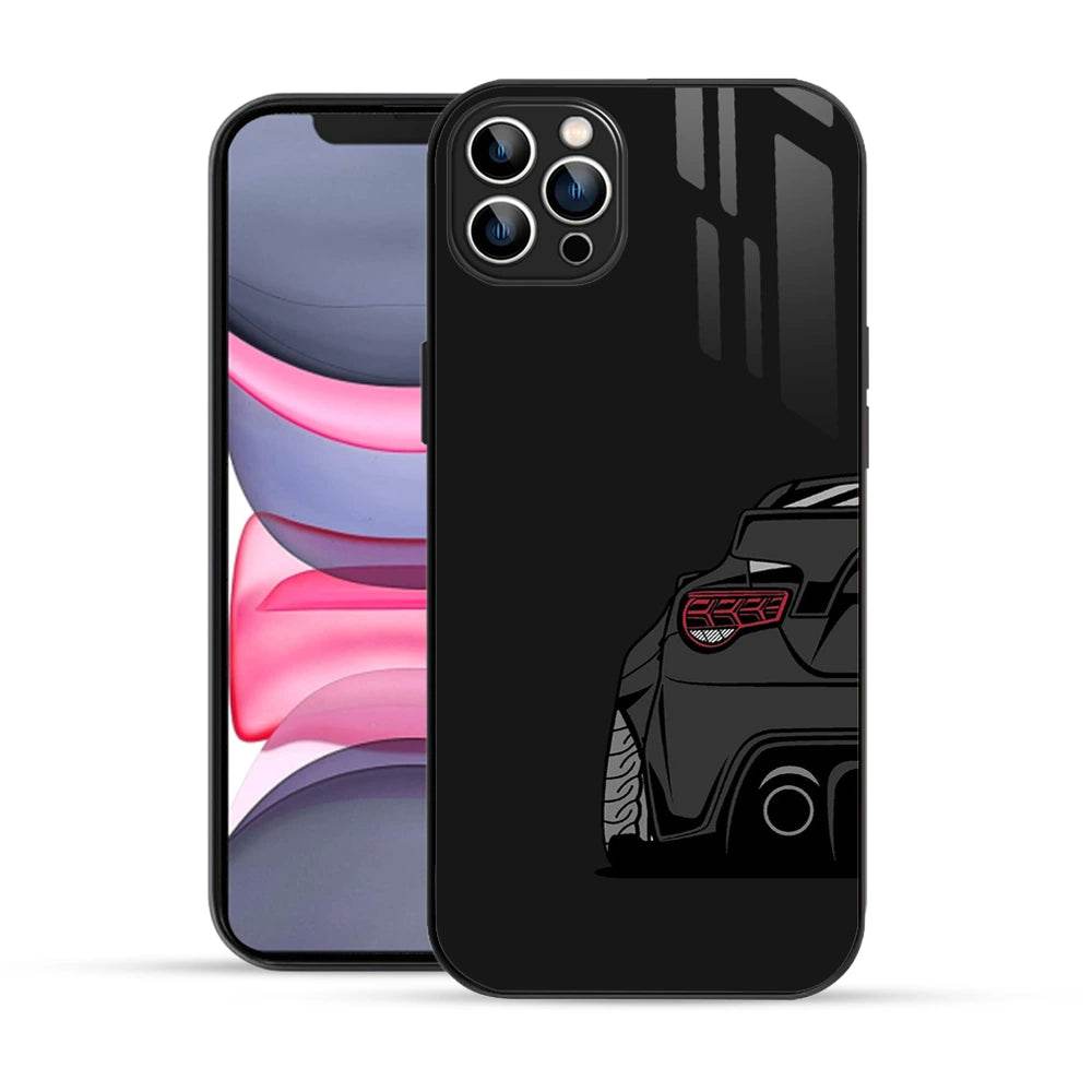 Bornstud 2D Glass SUPRA 003 Print iPhone 11 Pro Case – Elegant & Durable - Bornstud