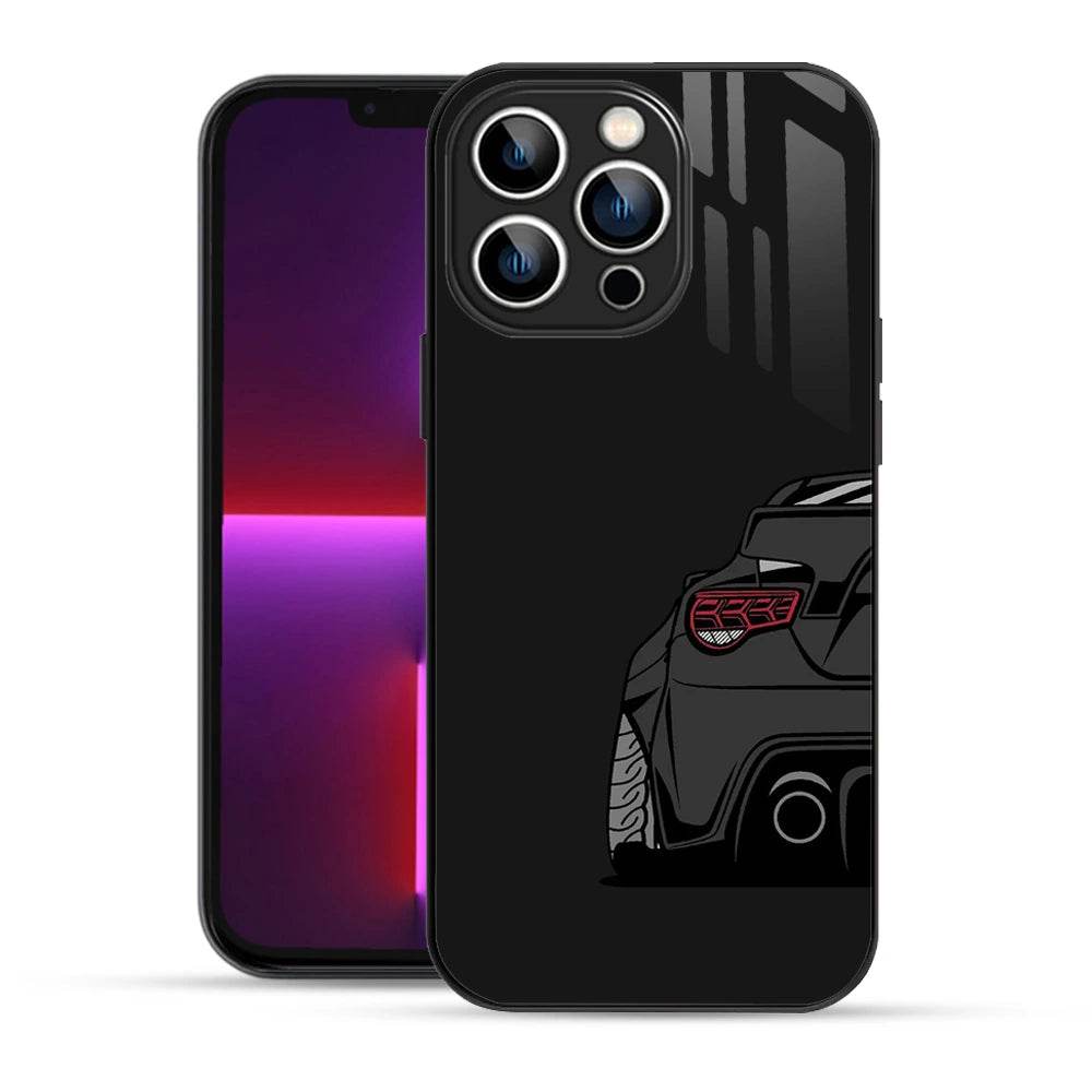 Bornstud 2D Glass SUPRA 003 Print iPhone 13 Pro Cover – Bold & Protected - Bornstud