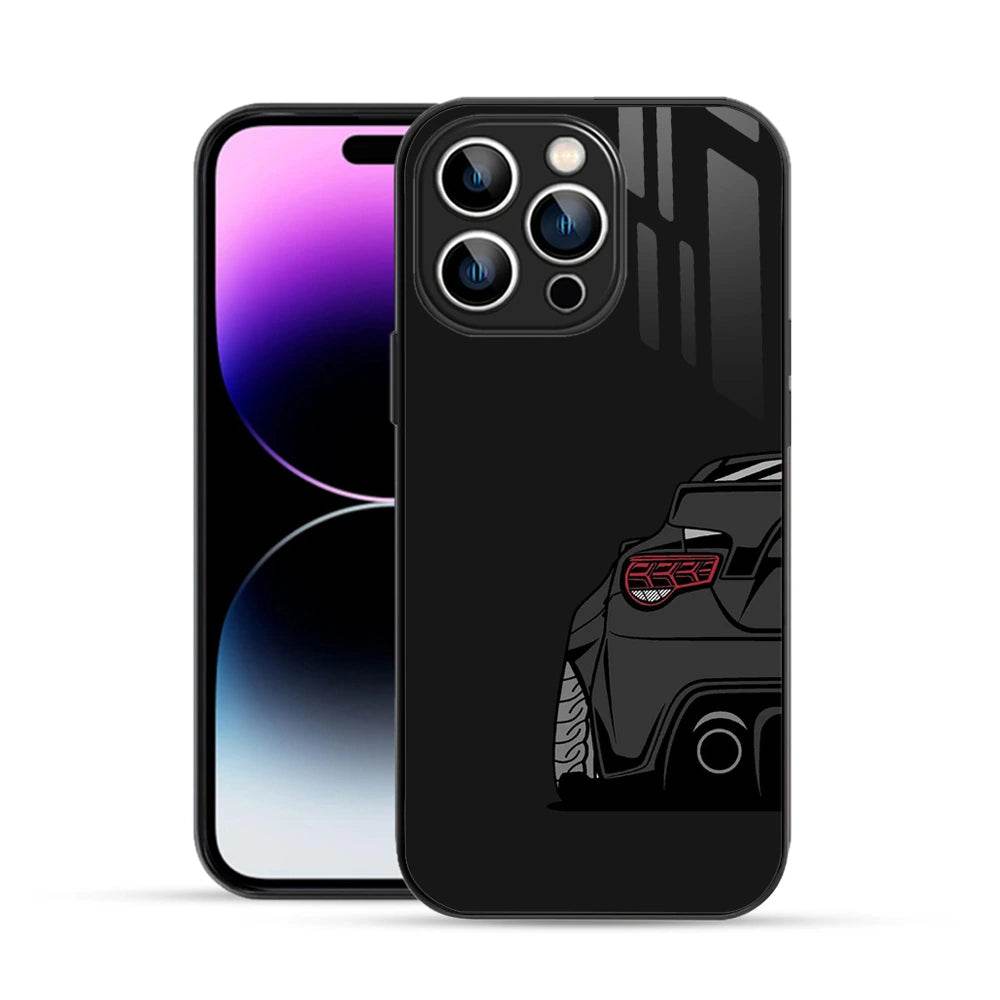 Bornstud 2D Glass SUPRA 003 Design iPhone 14 Pro Max Cover – Stylish & Tough - Bornstud