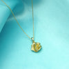 Golden Fold Pendant Set