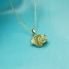Golden Fold Pendant Set