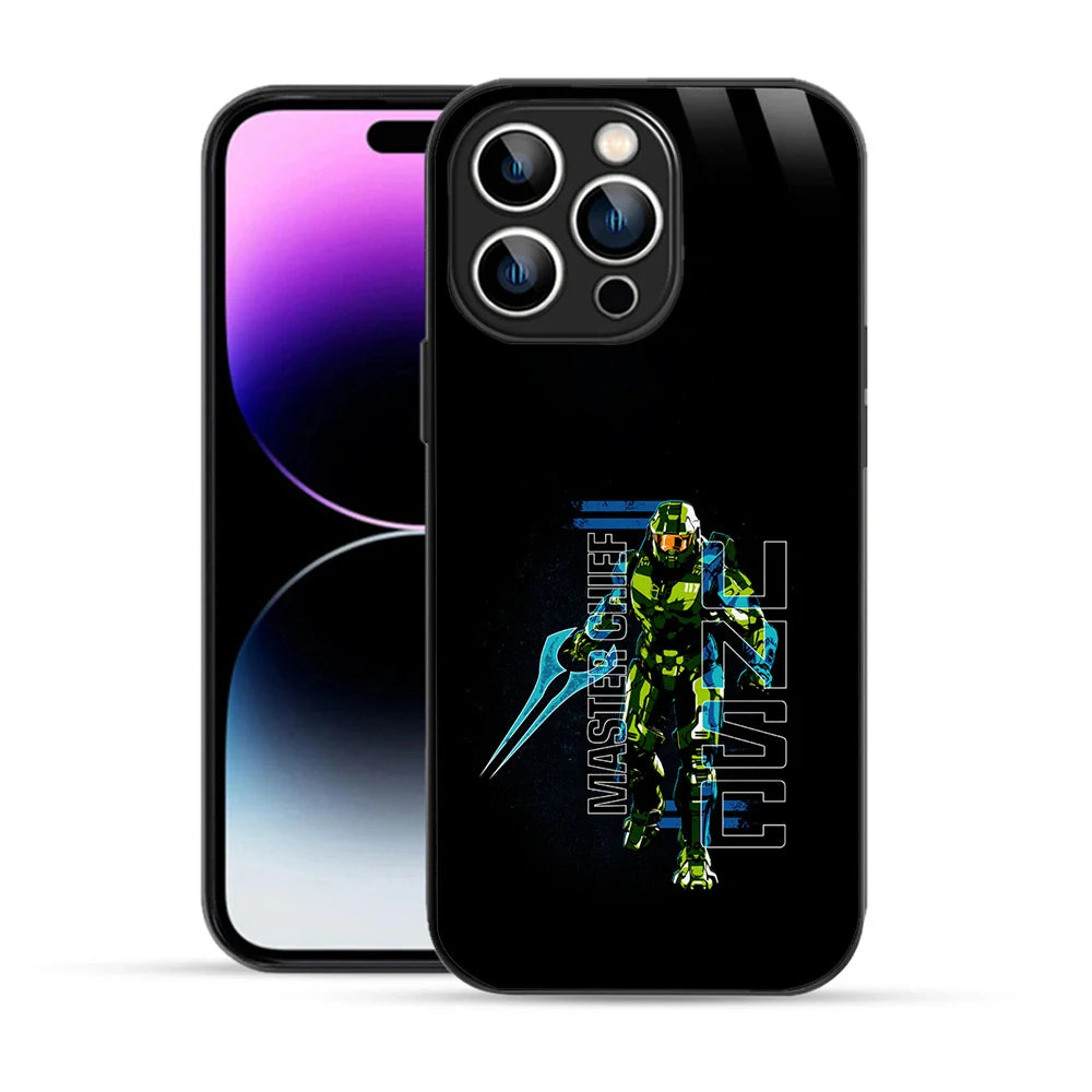 Bornstud Master Chief Gaming Printed Case for iPhone 14 Pro