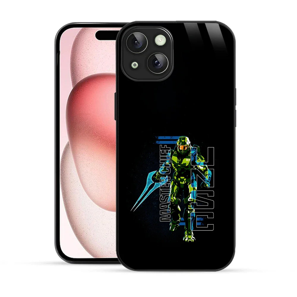 Bornstud Master Chief Gaming Printed Case for iPhone 15 Plus