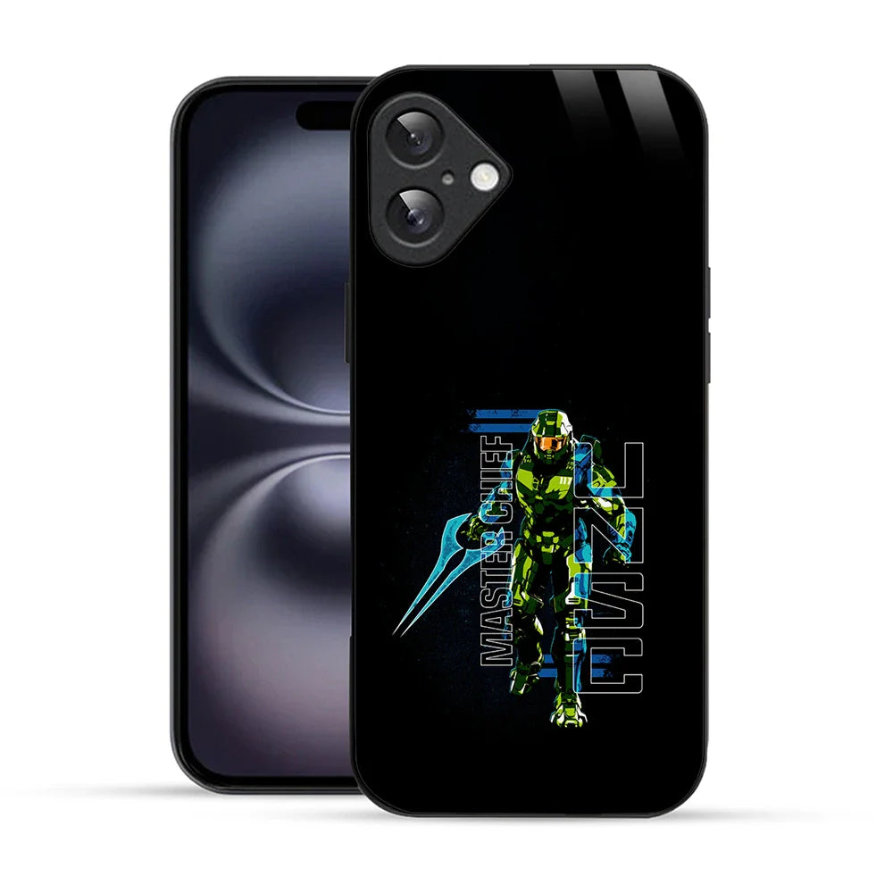 Bornstud Master Chief Gaming Printed Case for iPhone 16 Plus