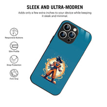 Bornstud Saiyan Power Surge Printed Case for iPhone 13 Pro