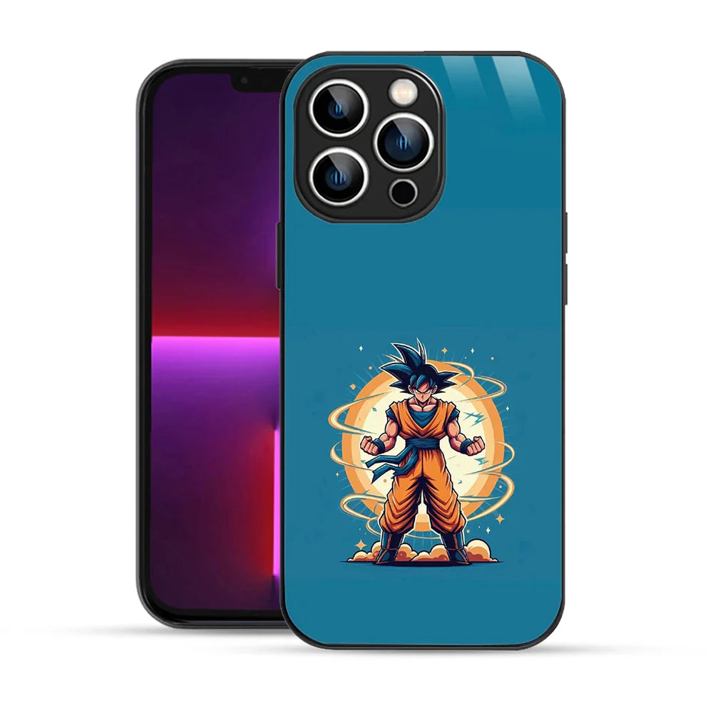 Bornstud Saiyan Power Surge Printed Case for iPhone 13 Pro Max