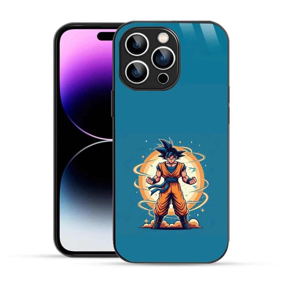 Bornstud Saiyan Power Surge Printed Case for iPhone 14 Pro Max