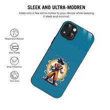 Bornstud Saiyan Power Surge Printed Case for iPhone 15
