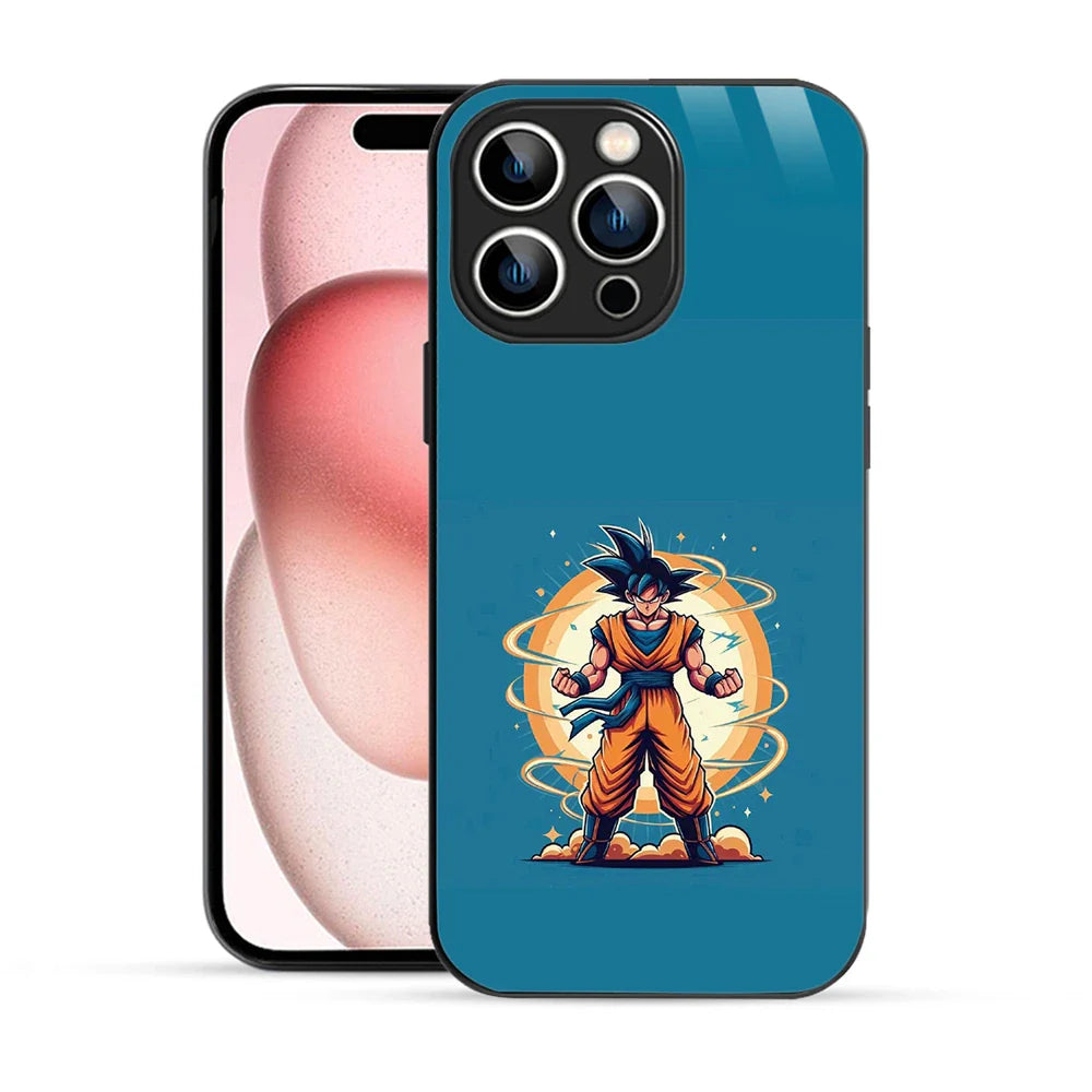 Bornstud Saiyan Power Surge Printed Case for iPhone 15 Pro