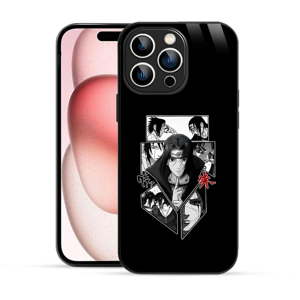 Bornstud Uchiha Clan Legacy Printed Case for iPhone 15 Pro Max