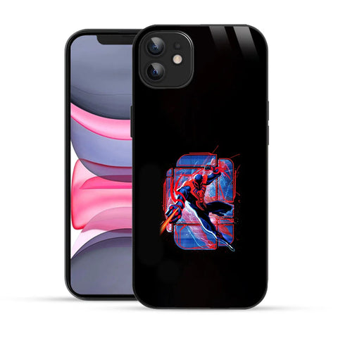 Bornstud Neon Spider Hero Action Printed Case for iPhone 11