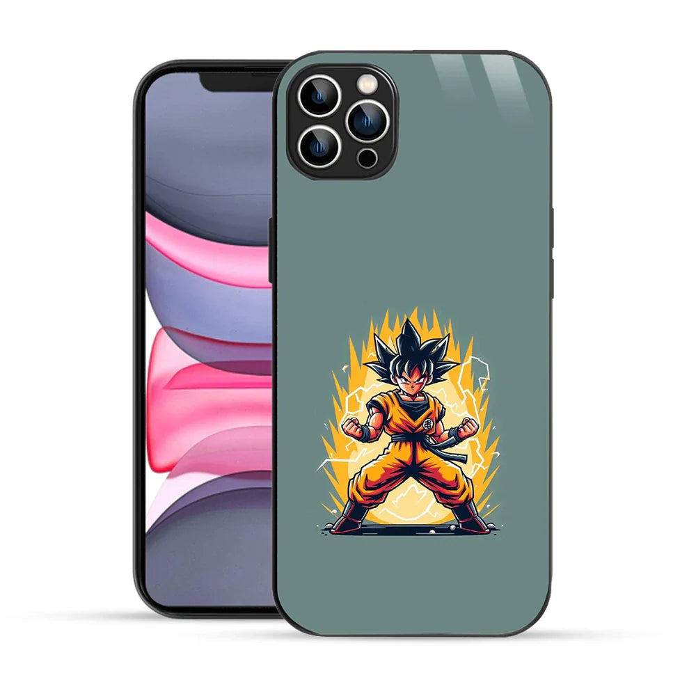 Bornstud Super Saiyan Power Anime Printed Case for iPhone 12 Pro