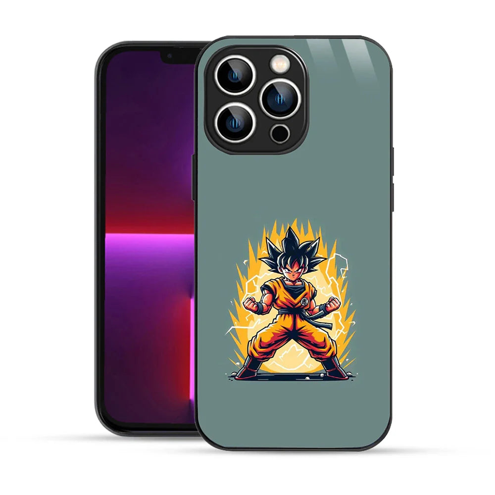 Bornstud Super Saiyan Power Anime Printed Case for iPhone 13 Pro Max
