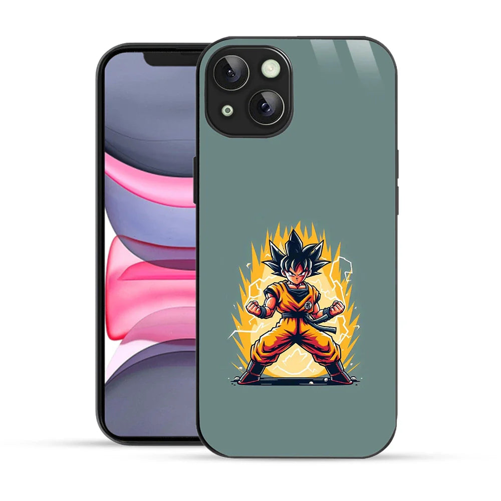 Bornstud Super Saiyan Power Anime Printed Case for iPhone 14