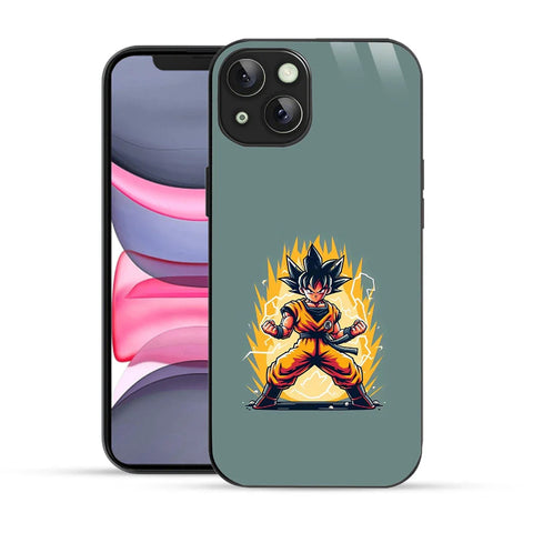 Bornstud Super Saiyan Power Anime Printed Case for iPhone 14 Plus