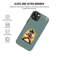 Bornstud Super Saiyan Power Anime Printed Case for iPhone 14 Plus
