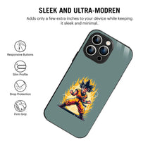 Bornstud Super Saiyan Power Anime Printed Case for iPhone 14 Pro Max
