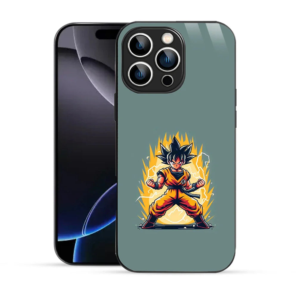 Bornstud Super Saiyan Power Anime Printed Case for iPhone 16 Pro