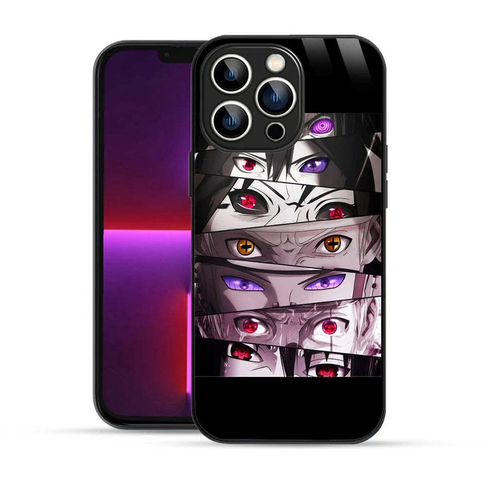 Bornstud Ultimate Dojutsu Eyes Anime Printed Case for iPhone 13 Pro